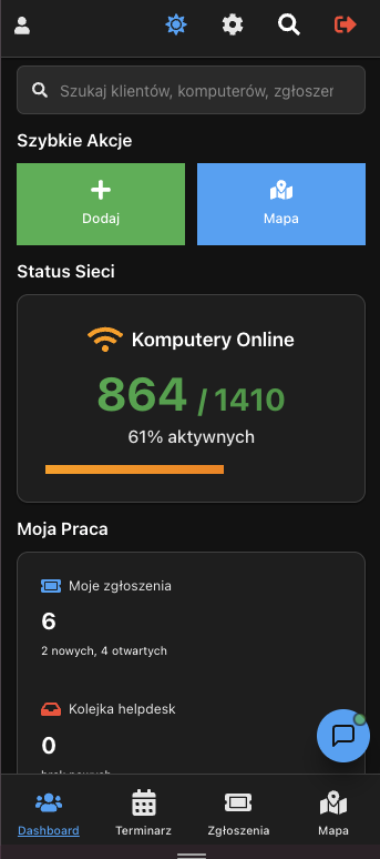 LMS Mobile — Dashboard